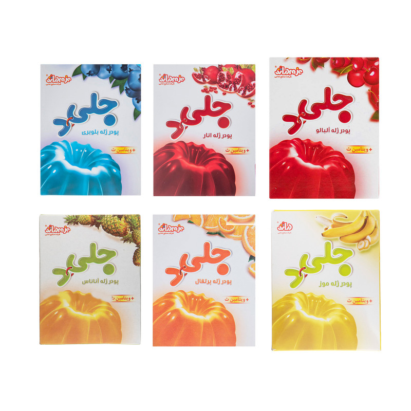 پودر ژله جلید دراژه جور -مجموعه ۱۲ عددی
