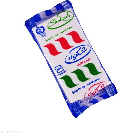 دستمال کاغذی جیبی شکوه مدل ساده بسته 24 عددی