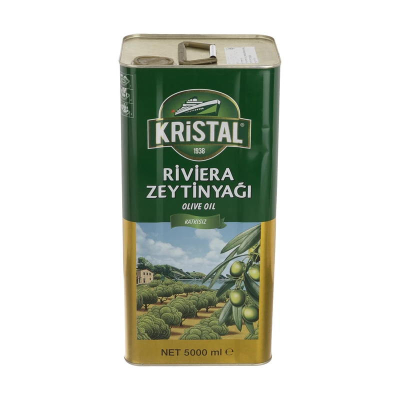 روغن ذرت کریستال حلب - 5 لیتر