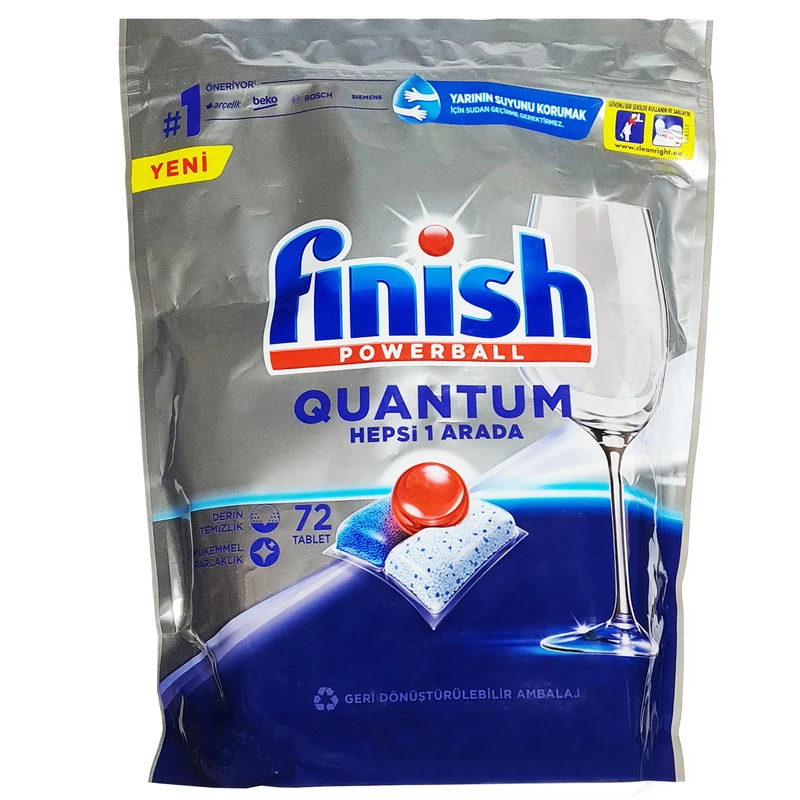 قرص ماشین ظرفشویی فینیش مدل QUANTUM بسته 45 عددی