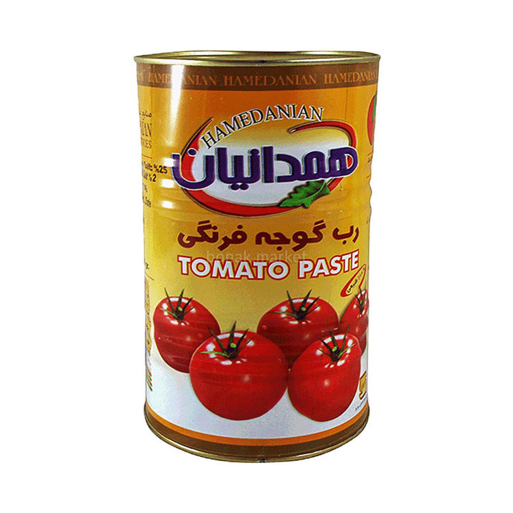 کنسرو رب گوجه 4.5 کیلویی همدانیان 4 عددی