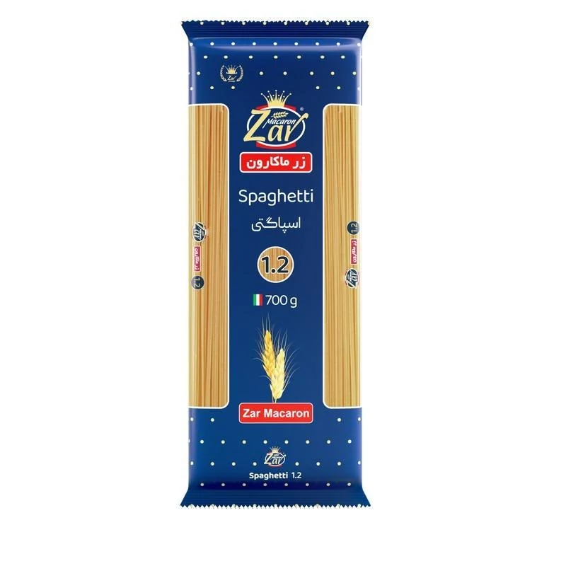 ماکارونی 1.2 زر 700 گرم کارتن 20 عددی