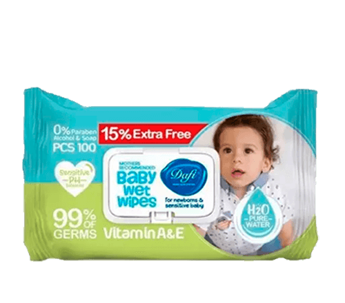 دستمال مرطوب کودک بی بی من مدل ECO مجموعه 120 عددی