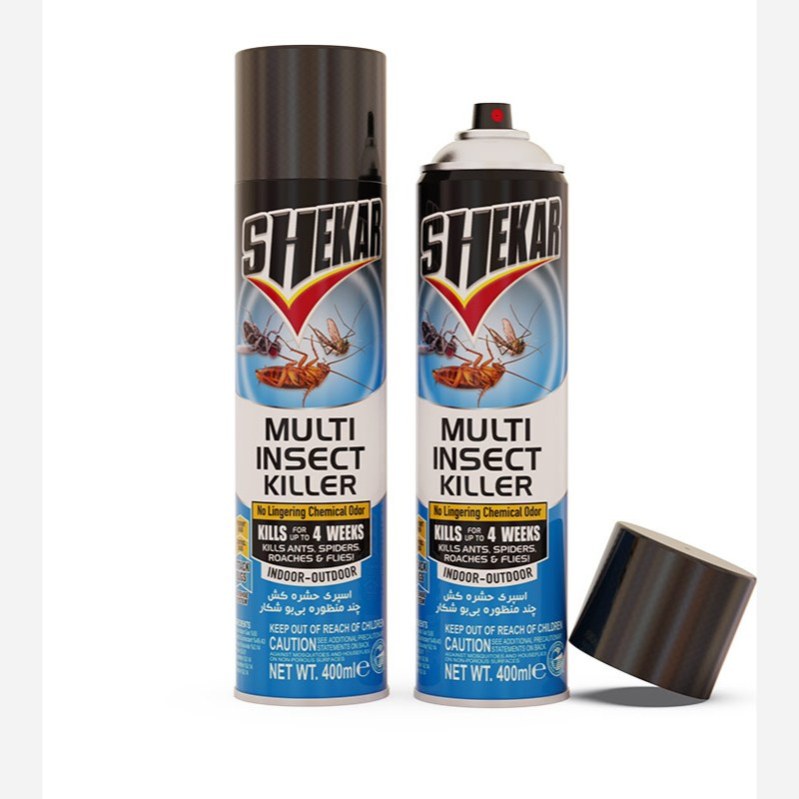 اسپری حشره کش شکار مدل multi insect حجم 400 میلی لیتر 1عددی