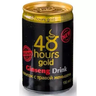 نوشیدنی جنسینگ انرژی زا 48 hour gold _ مخصوص آقایان ـ24 عددی 150 میل