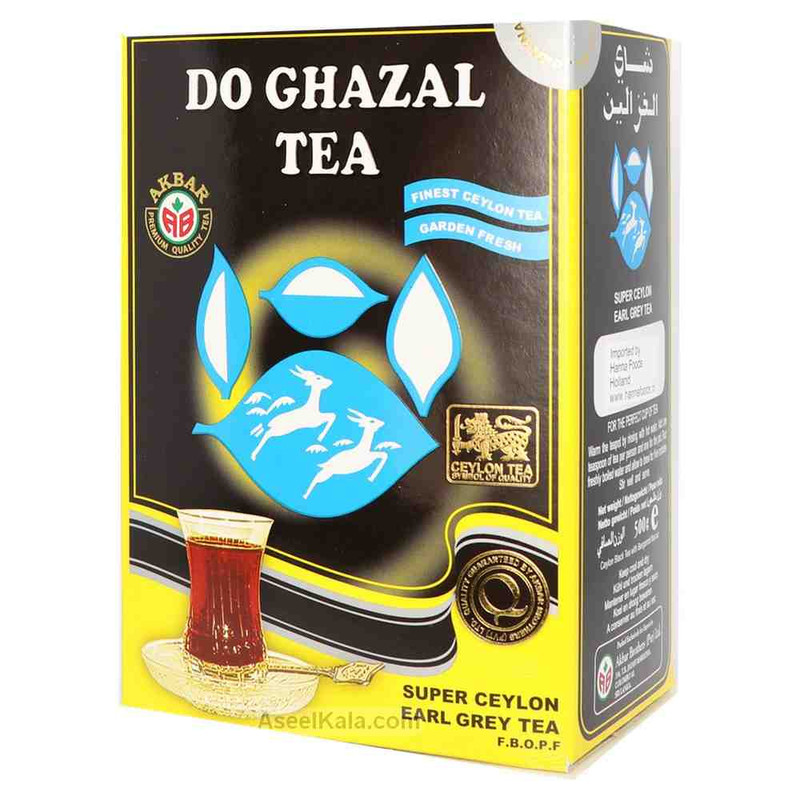 چای سیاه خارجی ارل گری دوغزال - ۵۰۰ گرم_1 عدد