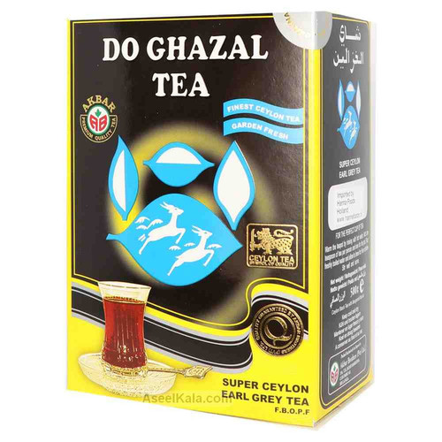 چای سیاه خارجی ارل گری دوغزال - ۵۰۰ گرم_1 عدد